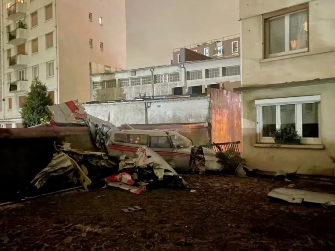 Un petit avion de tourisme s’écrase dans le centre de Villejuif
