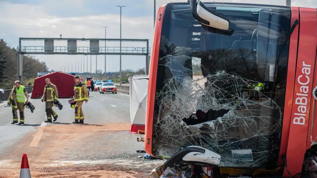 Paris-Amsterdam : 2 morts après l’accident d’un bus BlaBlacar