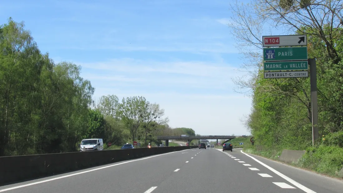 La vitesse sur la Francilienne abaissée en Seine-et-Marne