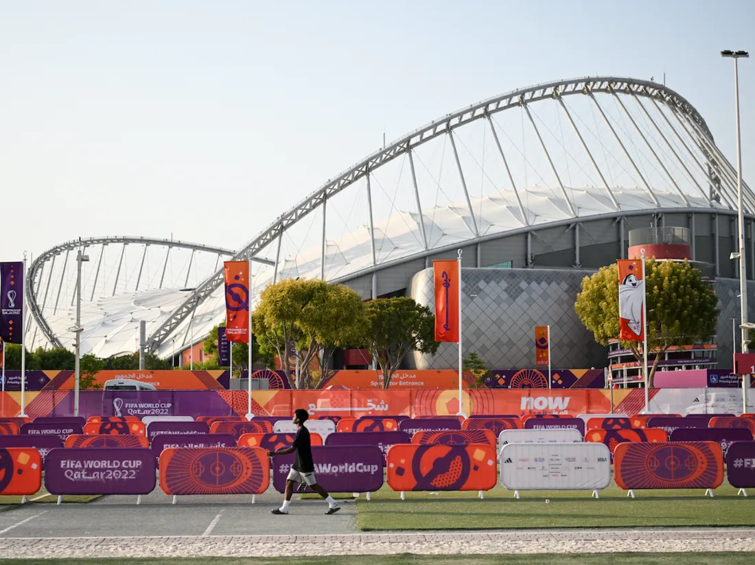 Le Khalifa Stadium de Doha. 
