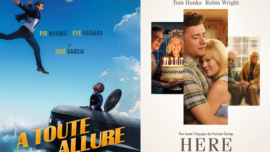 Au cinéma actuellement, "Here – Les plus belles années de notre vie" et "A Toute allure" 