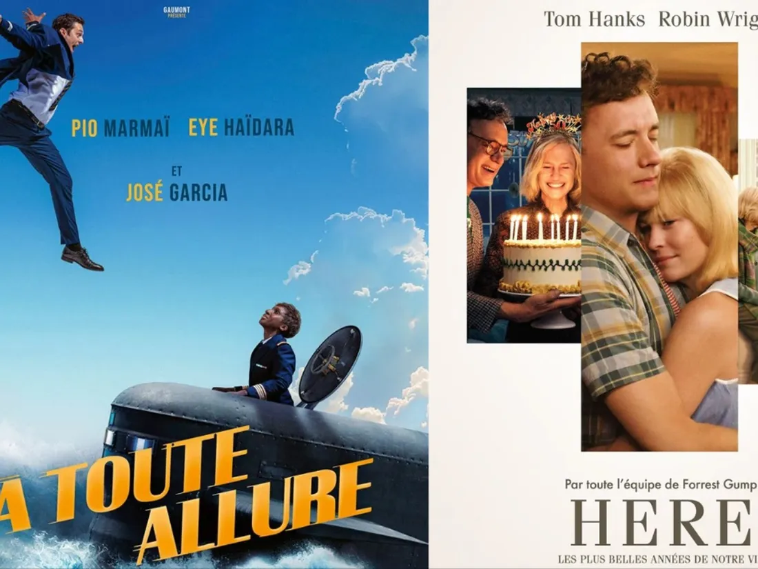 Au cinéma actuellement, "Here – Les plus belles années de notre vie" et "A Toute allure" 