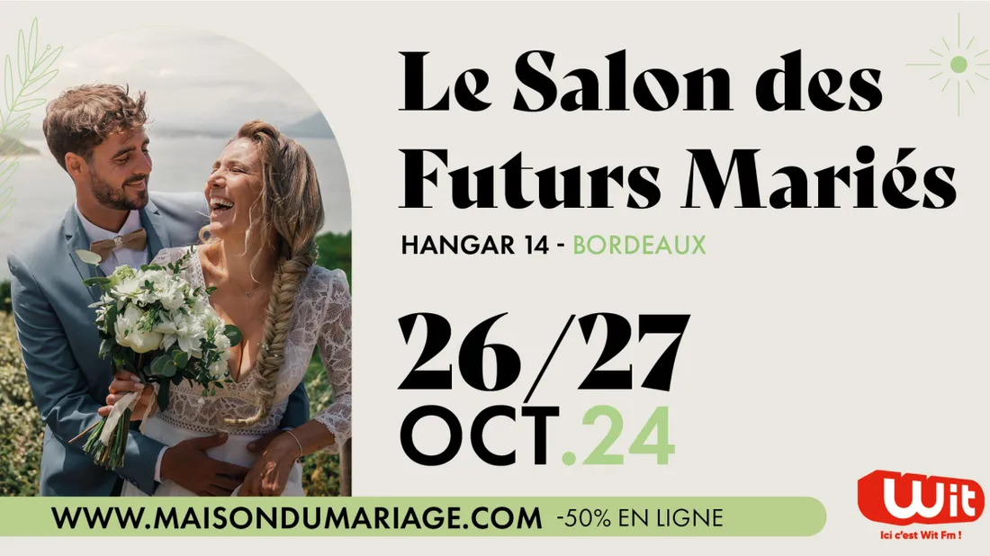 Le salon des Futurs mariés, les 26 et 27 octobre à Bordeaux.