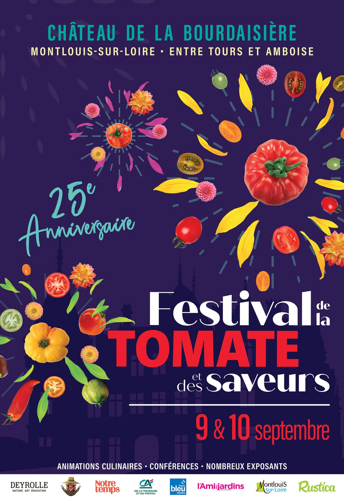 Le Festival de la Tomate et des Saveurs à la Bourdaisière fête ses 25 ans ! 