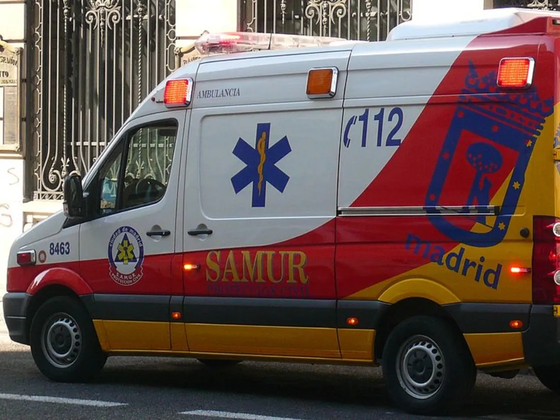 Les secours madrilènes ont tenté en vain de ranimer leur collègue. 