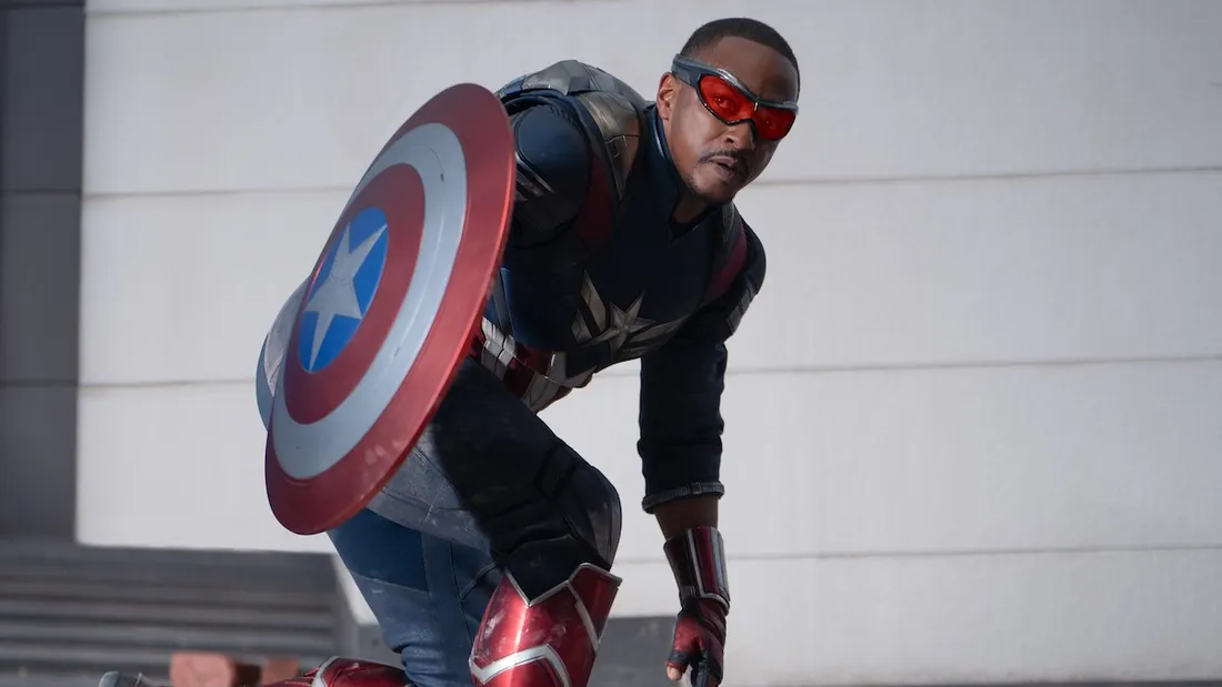 Anthony Mackie est le nouveau Captain America.