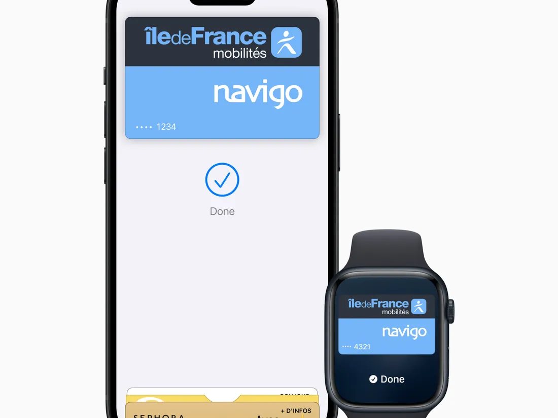 Le Navigo sur iPhone et Apple Watch, ça y est !
