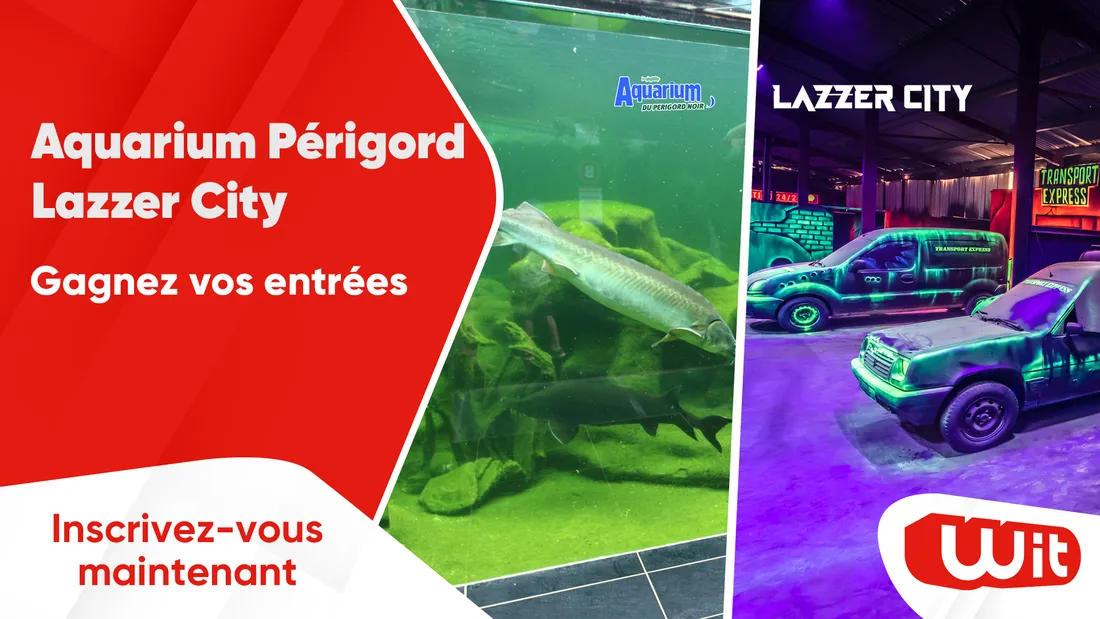 Aquarium Périgord Noir / Lazzer City : gagnez vos entrées