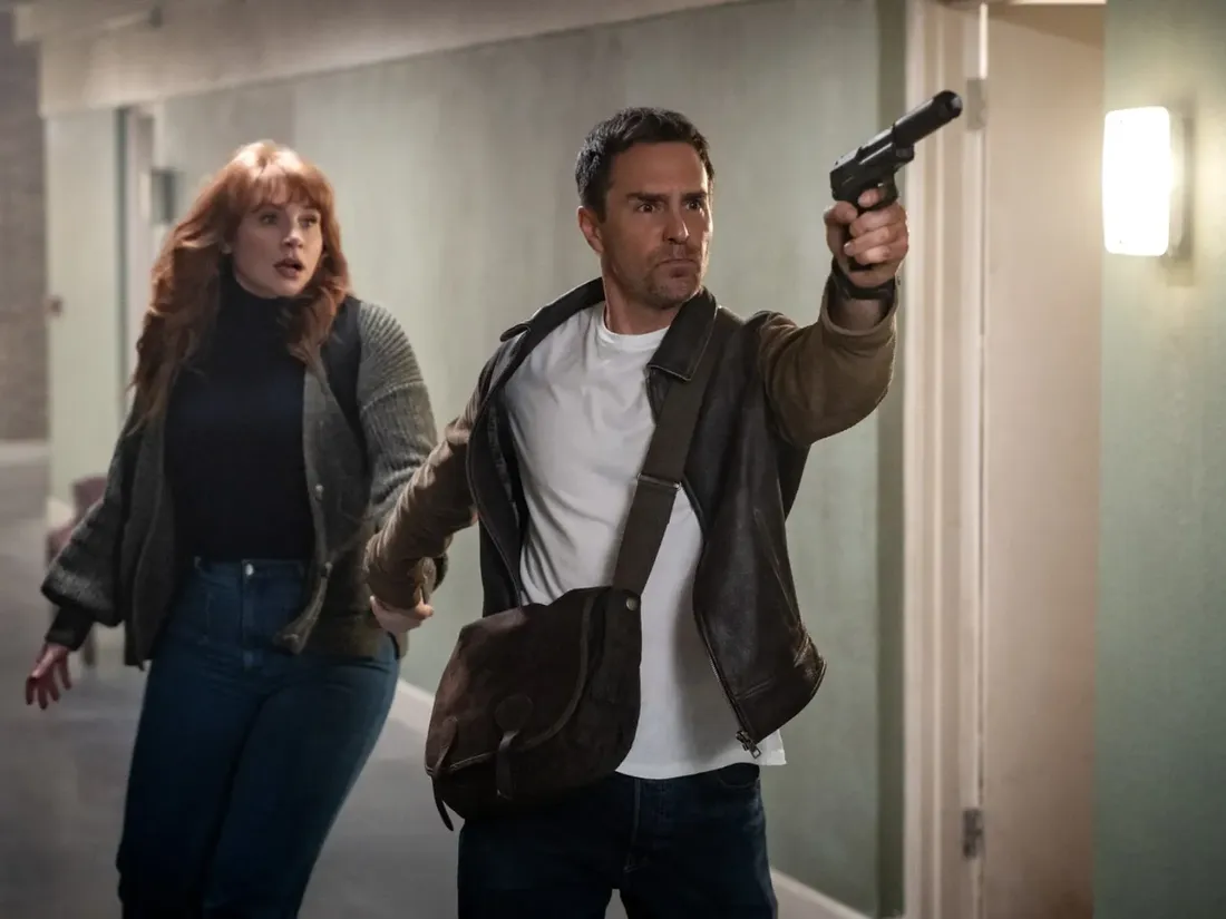 Bryce Dallas Howard et Sam Rockwell dans "Argylle" de Matthew Vaughn.