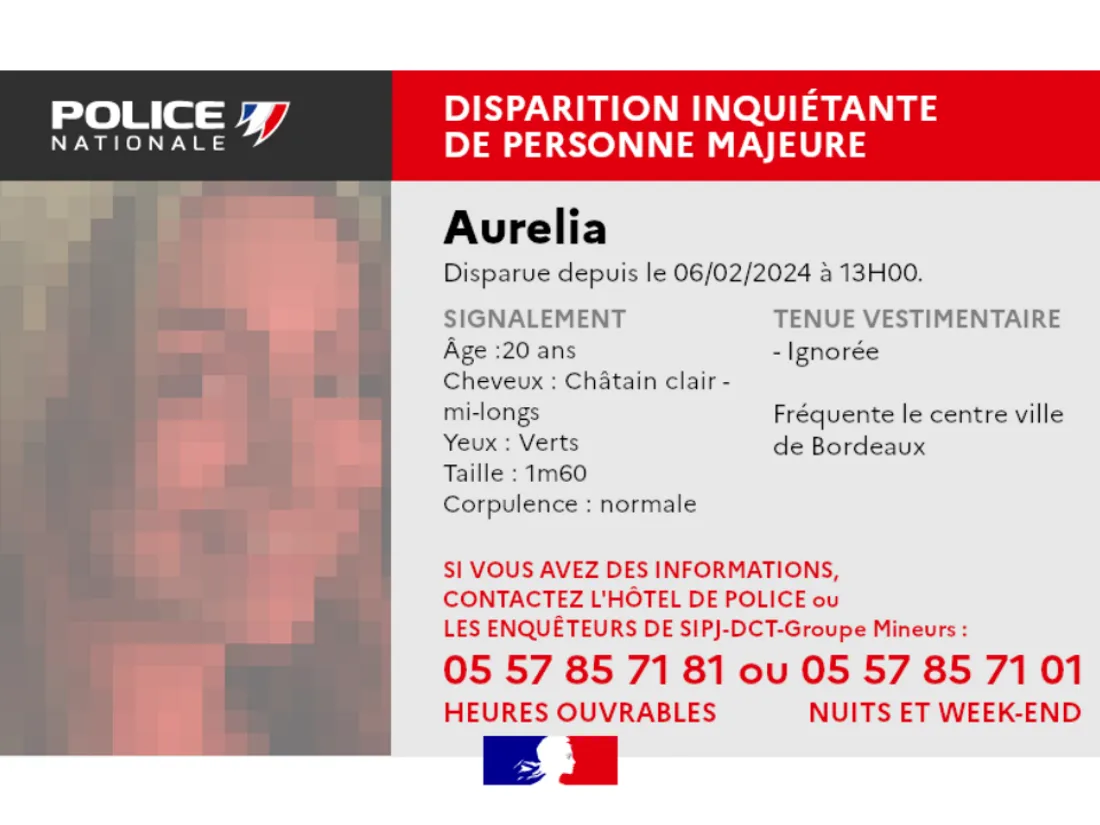 L'avis de disparition 