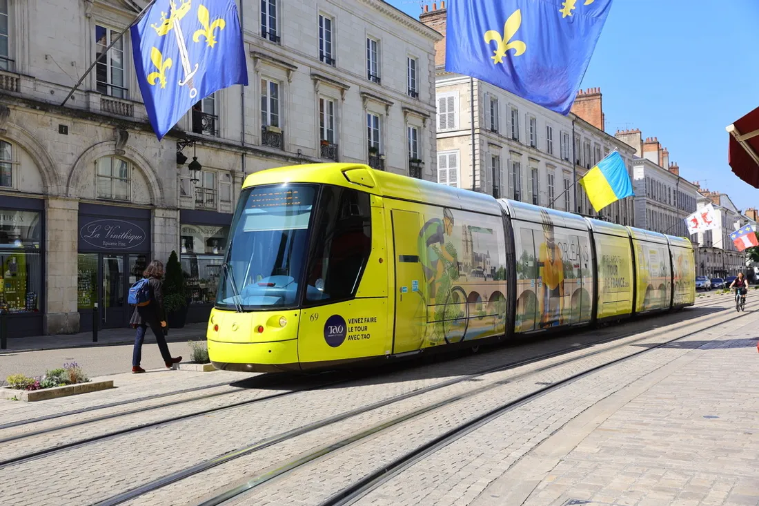 Le nouveau tram circule depuis le 7 juin dans les rues d'Orléans