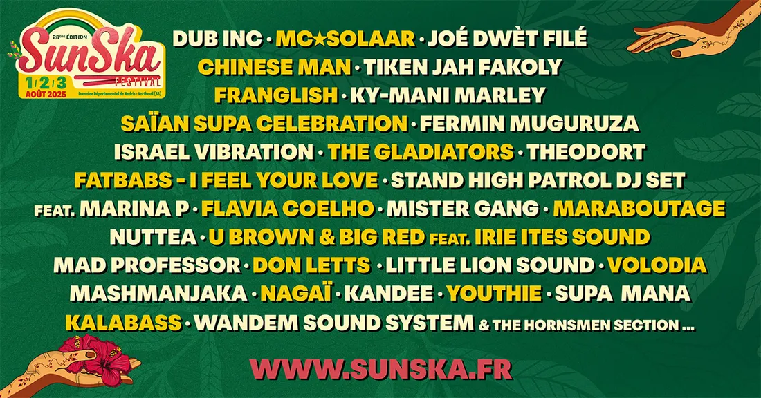 Le SunSka festival se déroule les 1er, 2 et 3 août 2025.