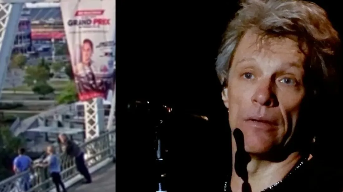 Jon Bon Jovi a aidé à empêcher le suicide d'une femme sur un point de Nashville.