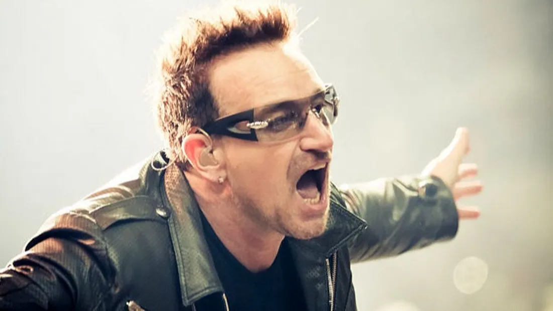 Bono lors du 360 Tour en 2011.