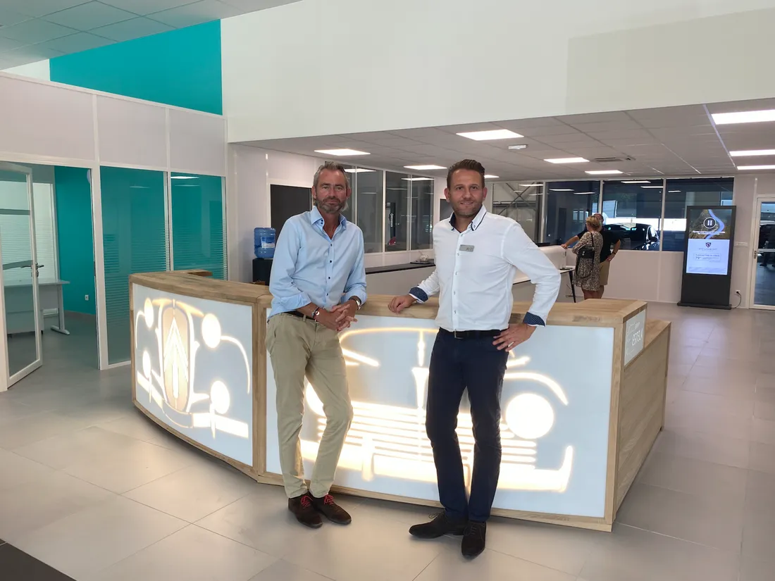 Fabrice d'Echallens et Baptiste Monte.