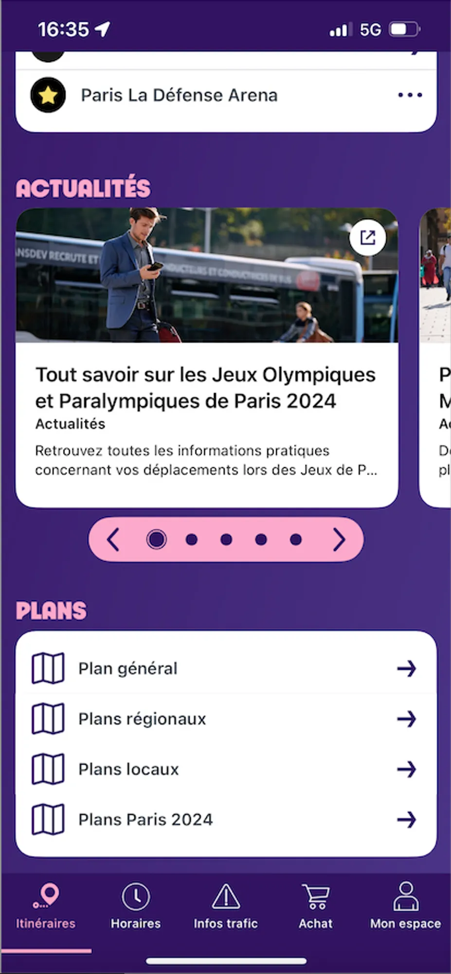 "Transport public Paris 2024" 