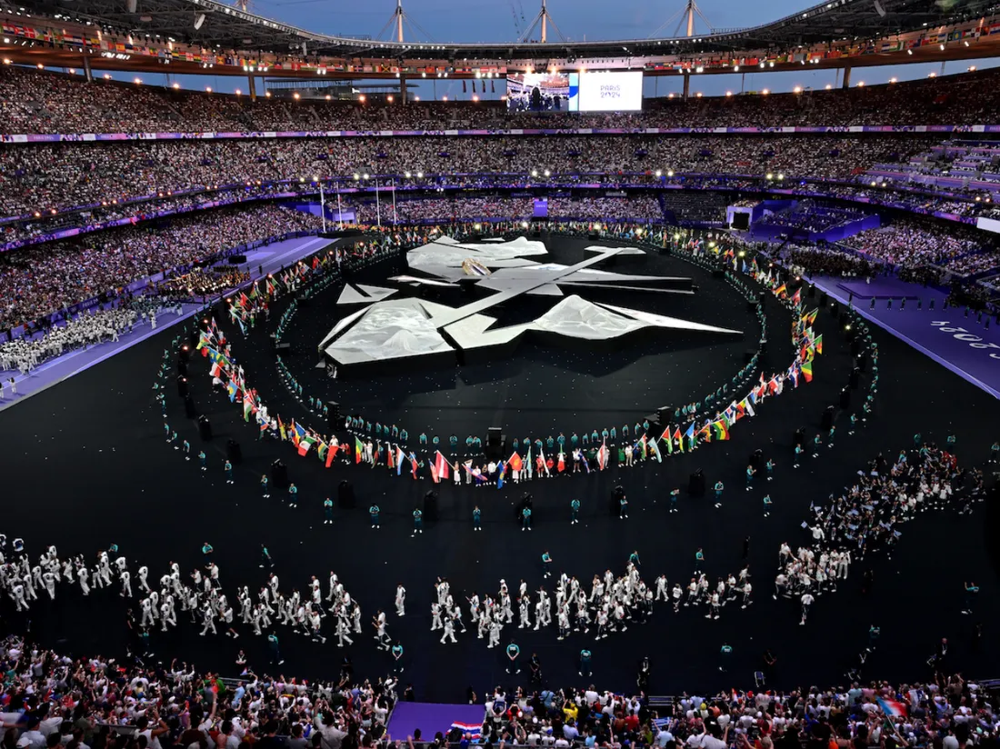 La cérémonie de clôture des JO de Paris 2024