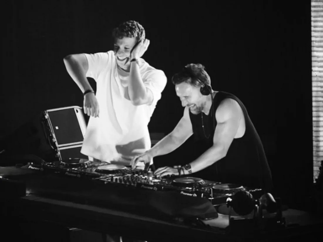 Léon Marchand a rejoint David Guetta pendant son DJ set à Ibiza