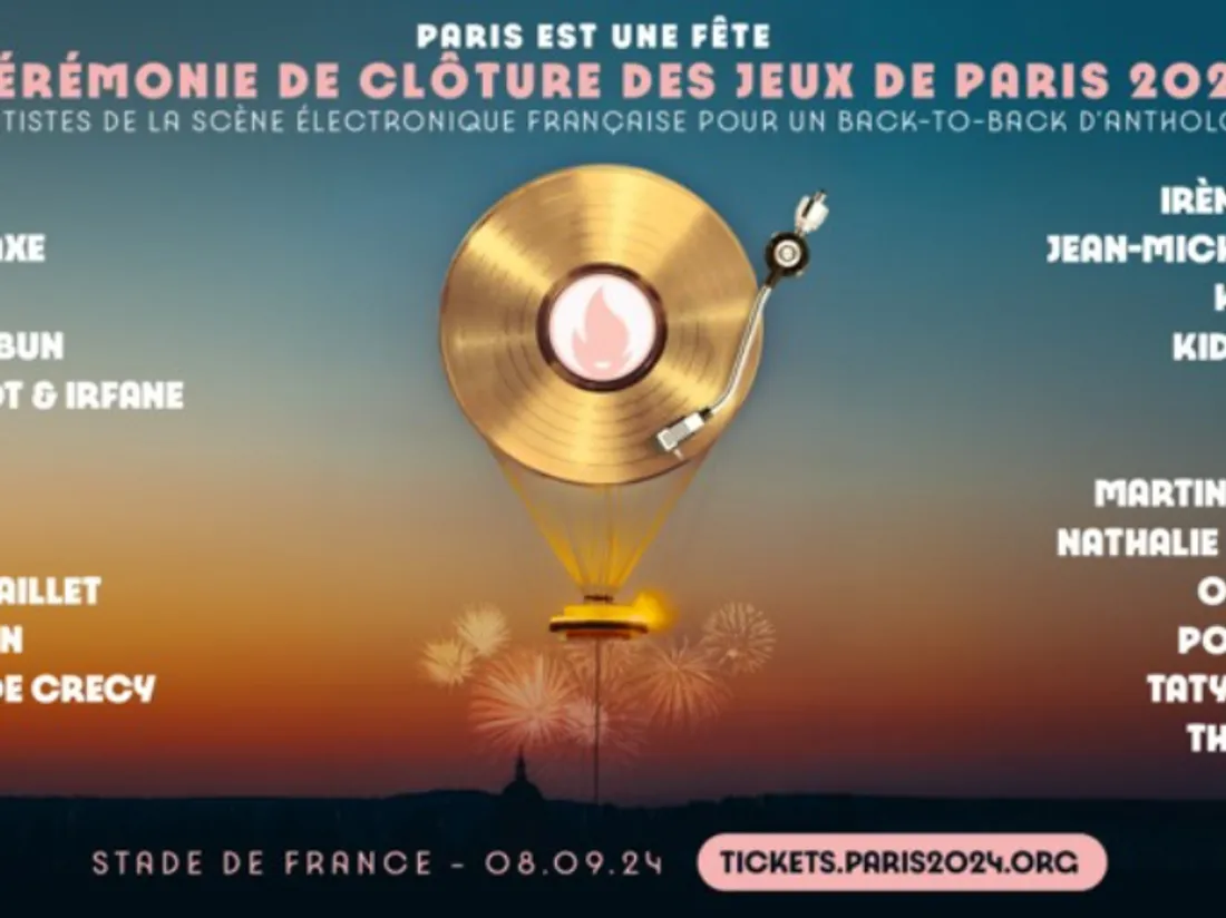 L'électro français mis à l'honneur à l'occasion de la cérémonie de clôture des Jeux Paralympiques