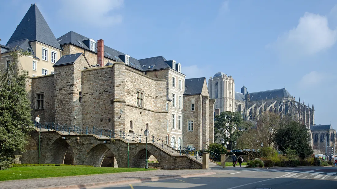 Centre-ville du Mans.