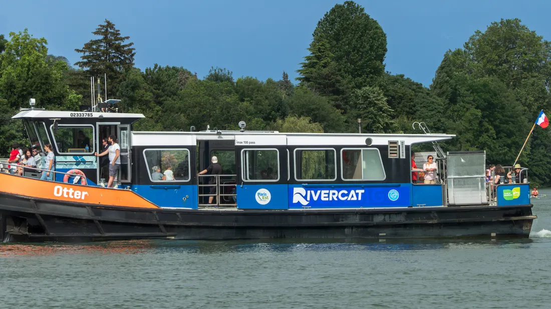 La navette fluviale sur la Marne