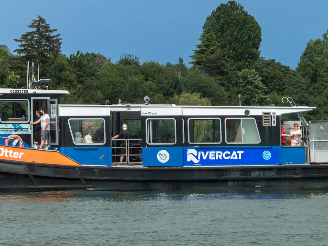 La navette fluviale sur la Marne