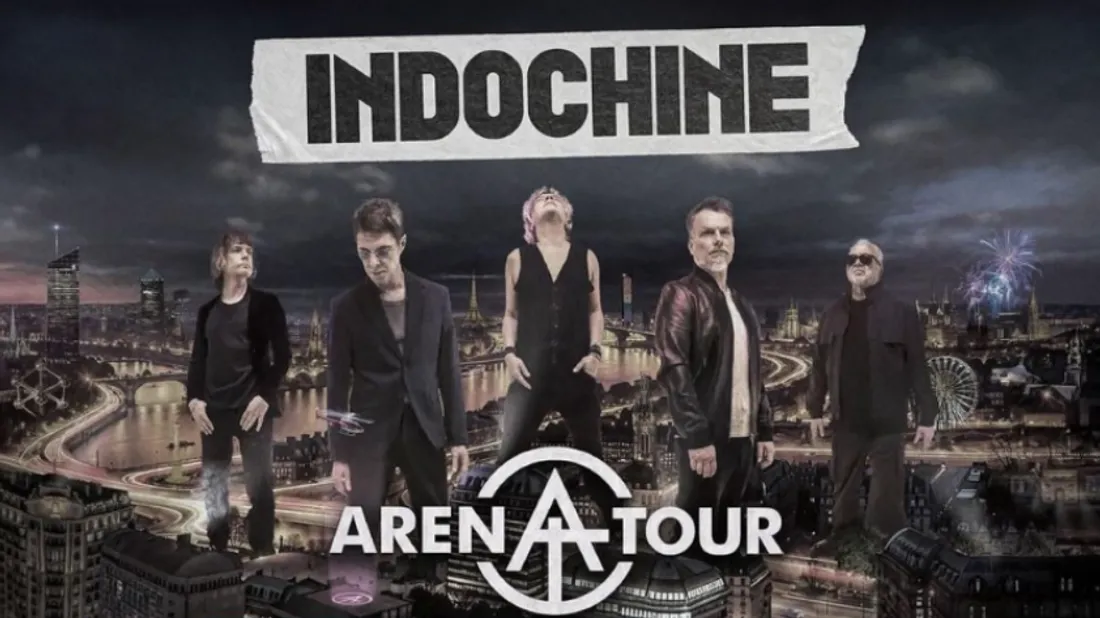 Indochine annonce des dates supplémentaires pour son Arena Tour.