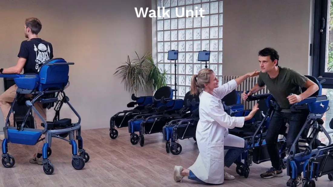 Présentation du dispositif "Robocop", l'exosquelette de Lifebloom