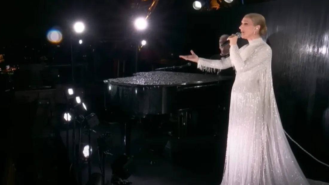 Céline Dion avait chanté lors des JO de Paris 2024 depuis la Tour Eiffel.