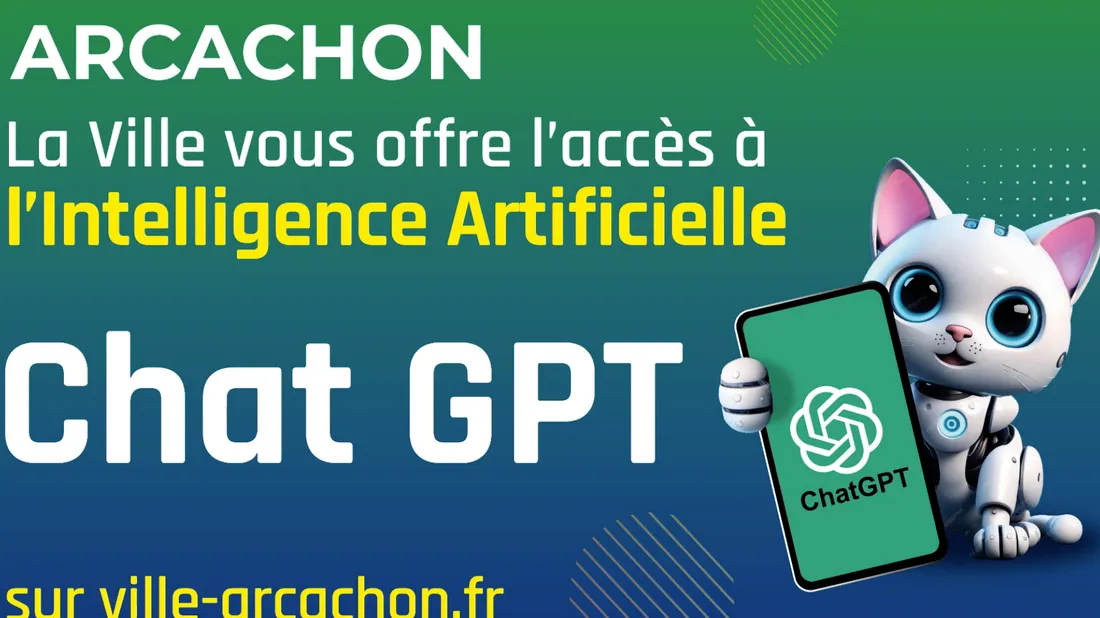 Arcachon propose ChatGPT gratuit à ses habitants