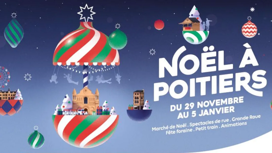 Le programme de Noël à Poitiers.