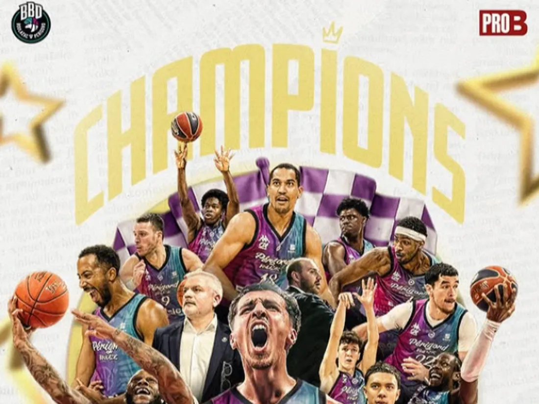 Boulazac Basket Dordogne est champion de France 