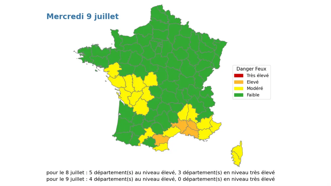 carte météo France 
