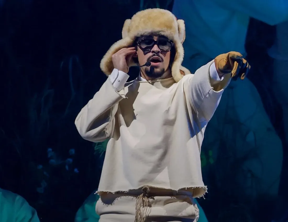 Bad Bunny sur scène à Porto Rico