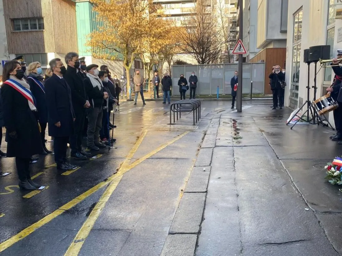 Photo cérémonie attentat de janvier 2015