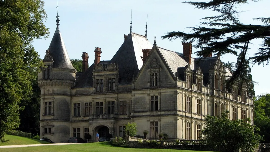 Le château de la Bourdaisière.