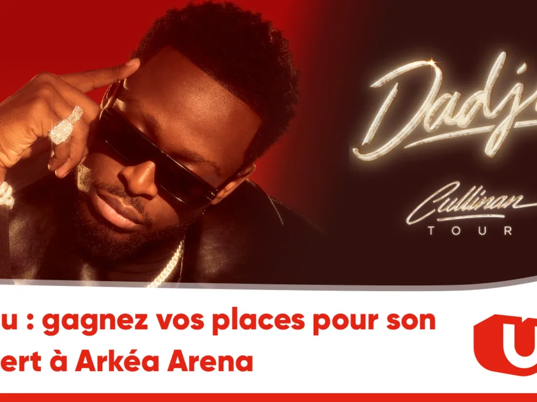 Dadju : gagnez vos places pour son concert à Arkéa Arena