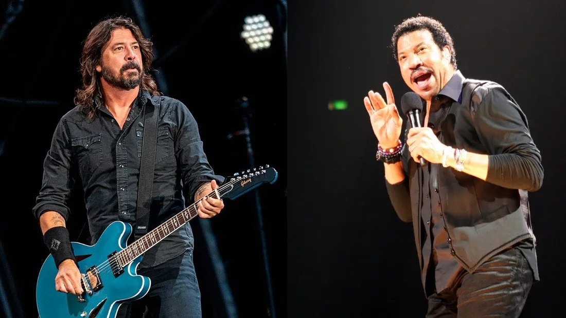 Dave Grohl et Lionel Ritchie
