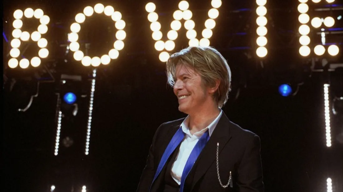 David Bowie en 2002.
