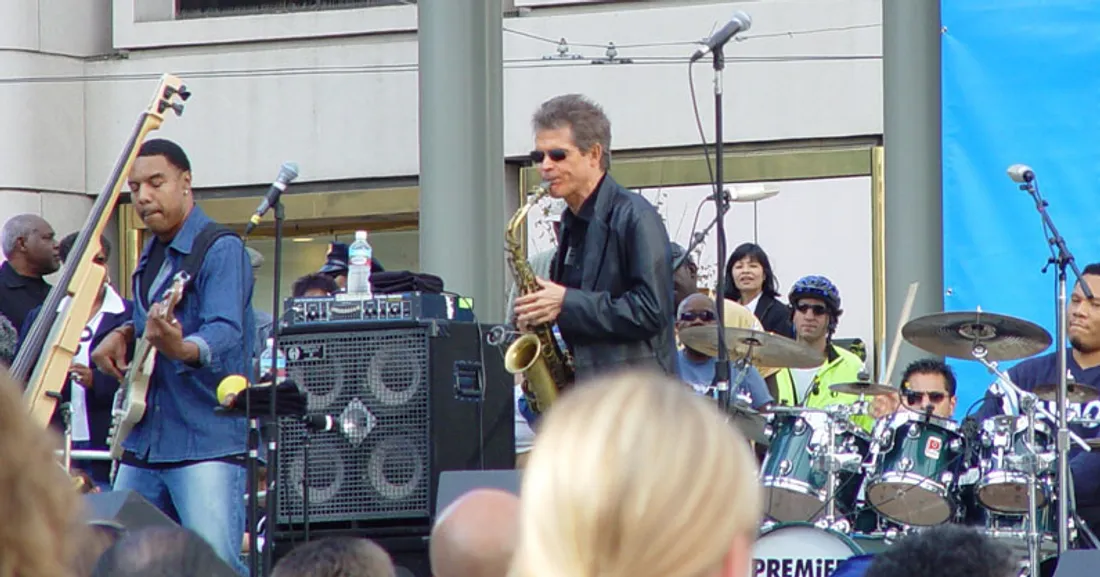 Le saxophoniste David Sanborn avait participé à de nombreux albums rock.