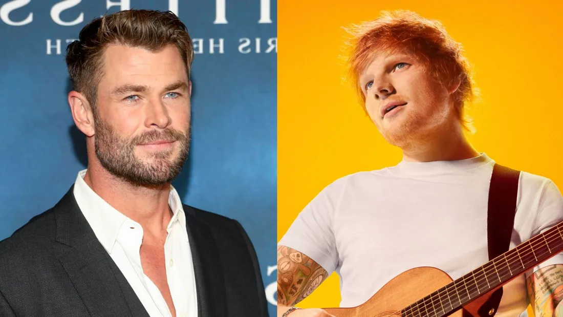 (vidéo) Chris Hemsworth rejoint Ed Sheeran en plein concert