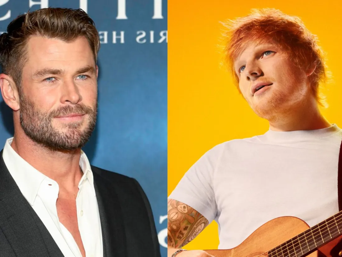 (vidéo) Chris Hemsworth rejoint Ed Sheeran en plein concert