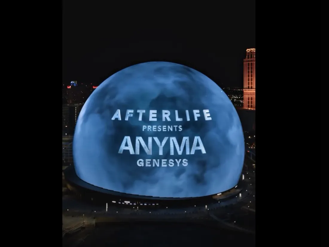 Le DJ Anyma en tête d'affiche du Las Vegas Sphere pour la fin d’année 