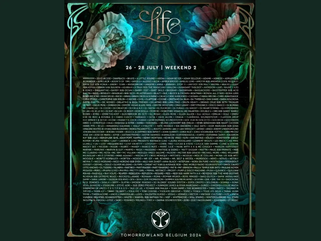 On vous détaille la programmation du week-end 2 de Tomorrowland