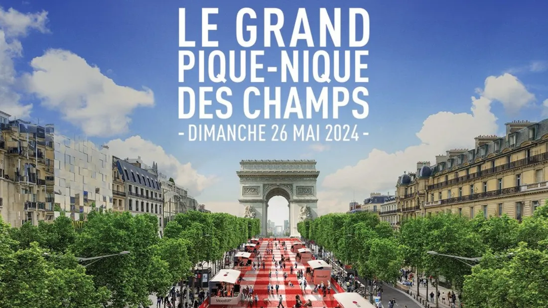 Les Champs Élysées accueillent « plus grand pique-nique de l’année » le 26 mai