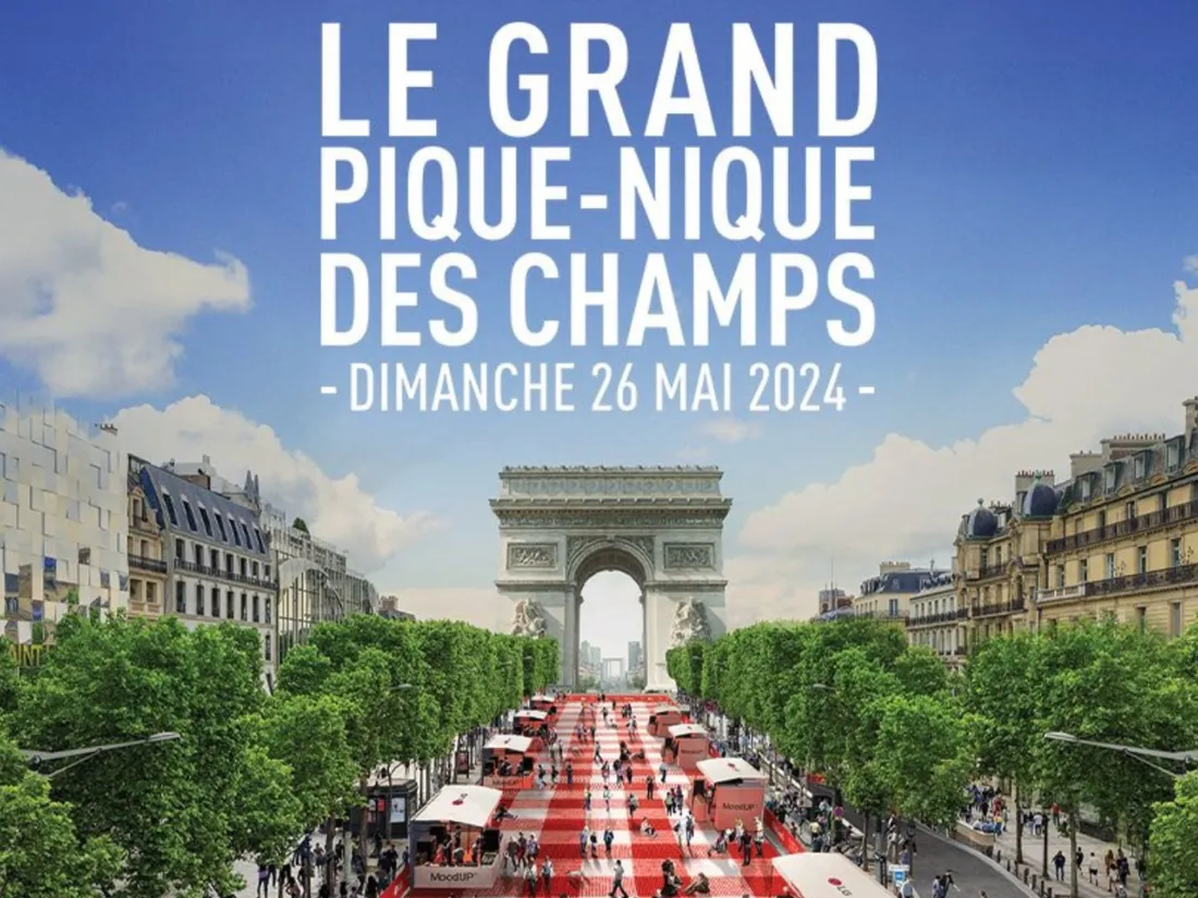 Les Champs Élysées accueillent « plus grand pique-nique de l’année » le 26 mai