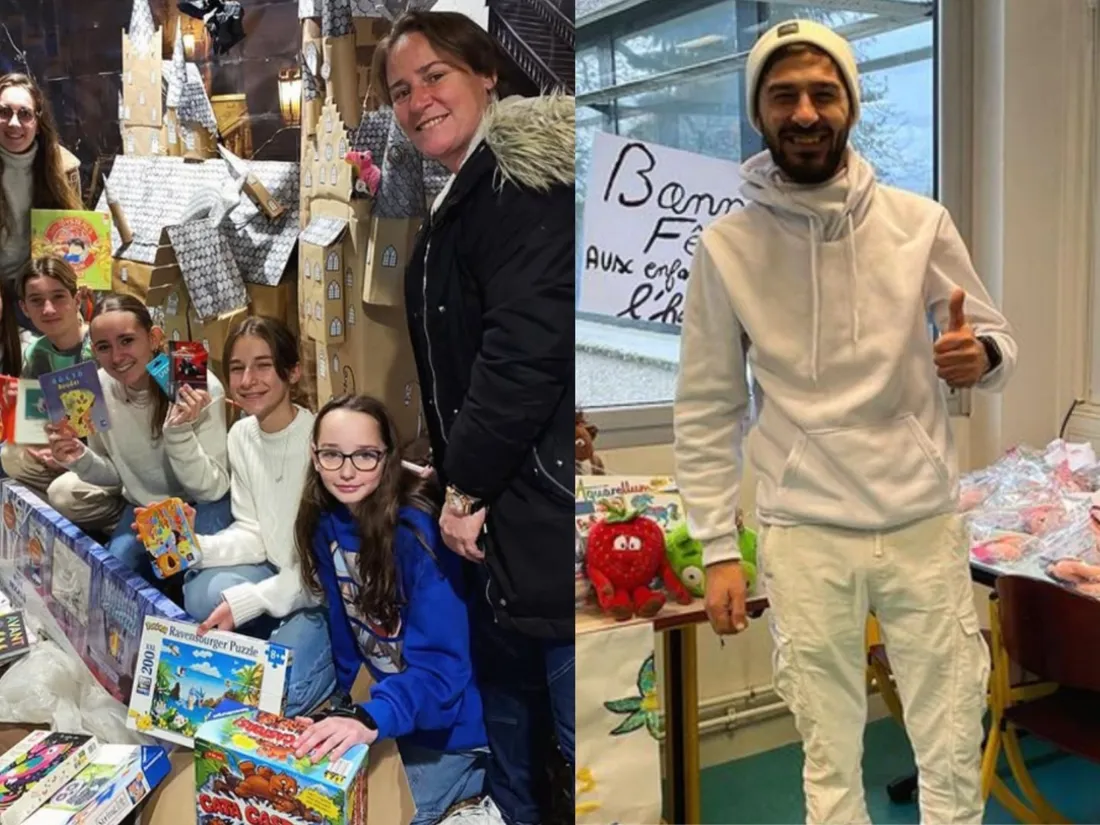 Collectes réalisées au Noël dernier en Haute-Savoie