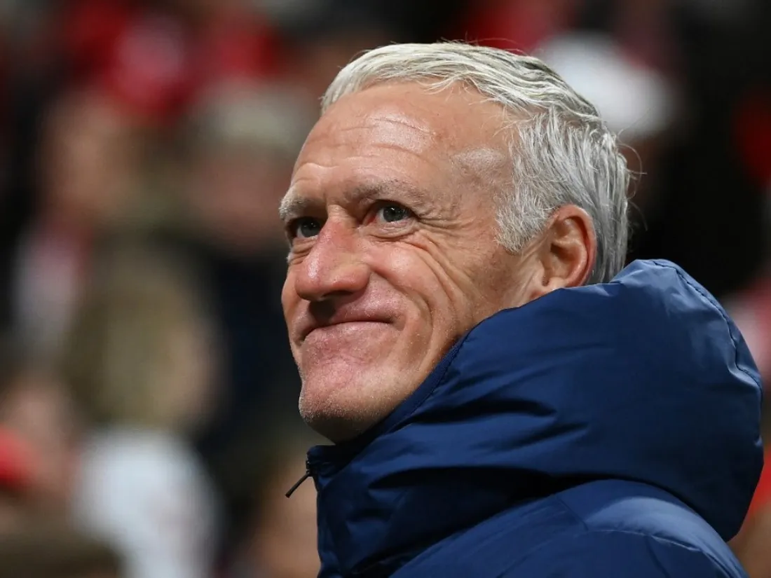 Le sélectionneur de l'équipe de France de football Didier Deschamps.