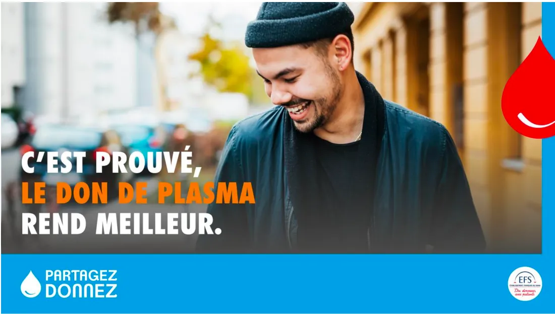 L'EFS Nouvelle-Aquitaine a besoin de dons de plasma