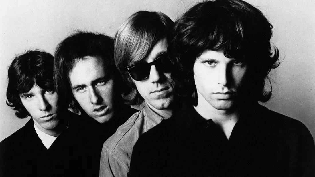 John Densmore, Robby Krieger, Ray Manzarek et Jim Morrison (The Doors)